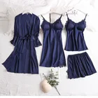 New Arrivals Ladies Nighty Pajamas Night Dress Loungwear Women Silk Night Dress