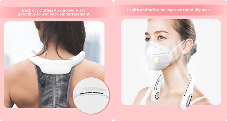 Portable Neck Fan, USB, 5 V - detail 14