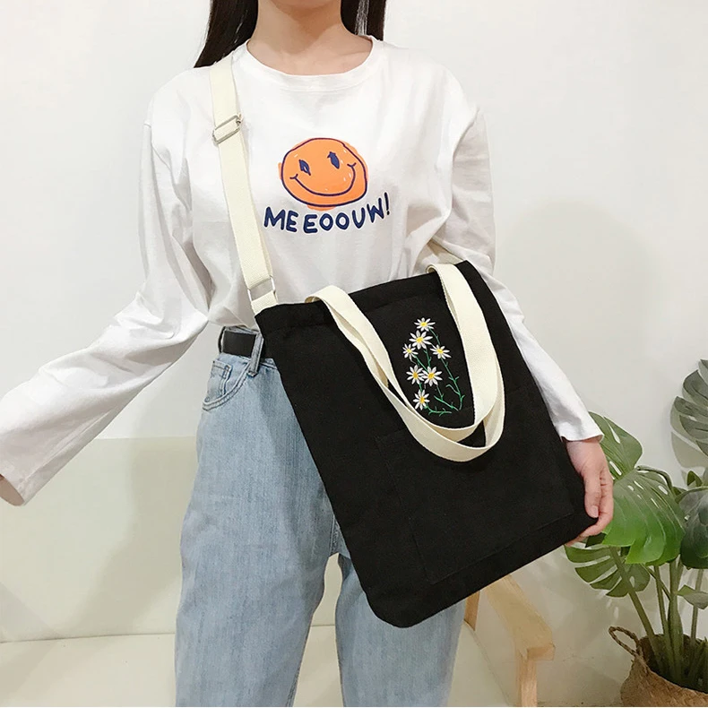 Corduroy Tote Sling Bag Custom Pocket Inside Women Corduroy Crossbody Bag With Zipper supplier