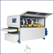 R-R-R-R1000 sisal polishing roller solid wood brush sanding machine for cabinet board