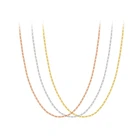 18k Gold Gold 18K Real Gold Necklace Chain Solid Gold Jewelry Making Supplies 18K Gold Chain For Women