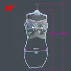 Custom Swimwear Hangers Custom Plastic Bikini Swimwear Hangers For Display Swimsuit