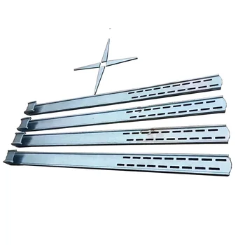 Galvanized surface of square column buckle beam clamp is used in construction, fastener material