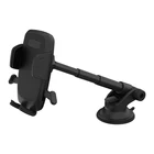360 Car Mount 360 Degree Adjust 3 Telescopic Gravity Smartphone Gel Suction Cup Car Mount Holder