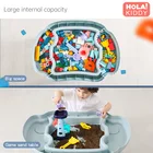Toy China Factory Promotion Educational Toy Building Block Table Learning Building-block Kids Plastic Play