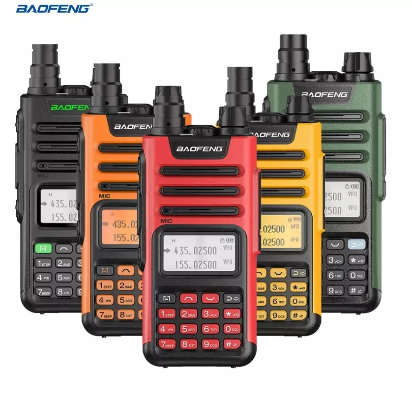 2024 Baofeng UV-13 Pro 10W Walkie Talkie Transceiver GMRS 136-174/400-520MHz With Type-C Charger UV13 pro Two Way Radio