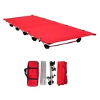 Military Army Camping Equipment Outdoor Folding Bed Camping Cot For Backpacking Trip