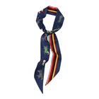 Silk Trendy Women Multifunctional Business Gift Party Head Neck Silk Satin Scarves Ladies Neckties