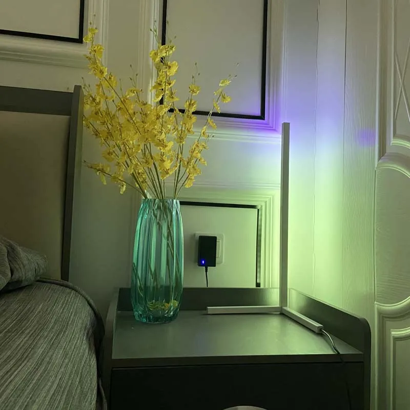 Nodic hot sale amazon luxury rgb remote control dimmable modern led desk light  minimal corner home decor table lamp for bedroom