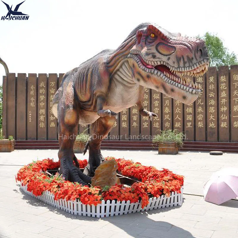 product real looking infrared sensing automatic moving mechanical dinosaur model for electric dinosaur play park china dinosaur supplier-2