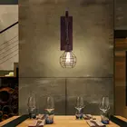 Wall Led Light Lamp Small Fashion Retro Light Corridor Lamp Minimalist Iron Hung Led Wall Lamps