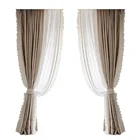Curtains Luxury Living Room Bedroom Curtains French Silk Curtains