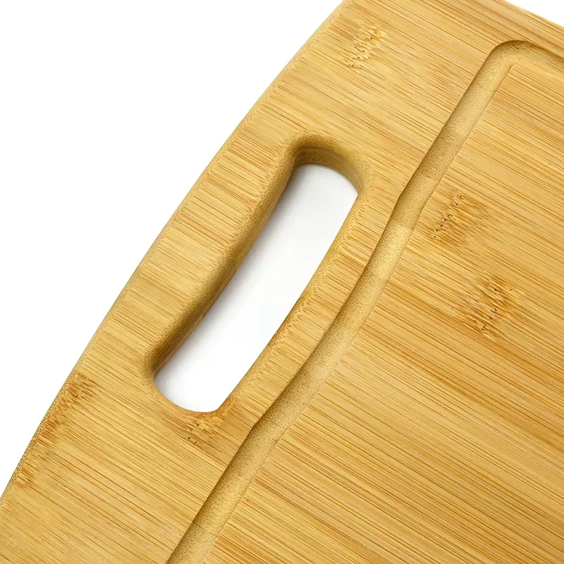Wholesale High Quality Bamboo Cutting Boards Kitchen Wood Chopping Boards with Juice Groove Vegetables