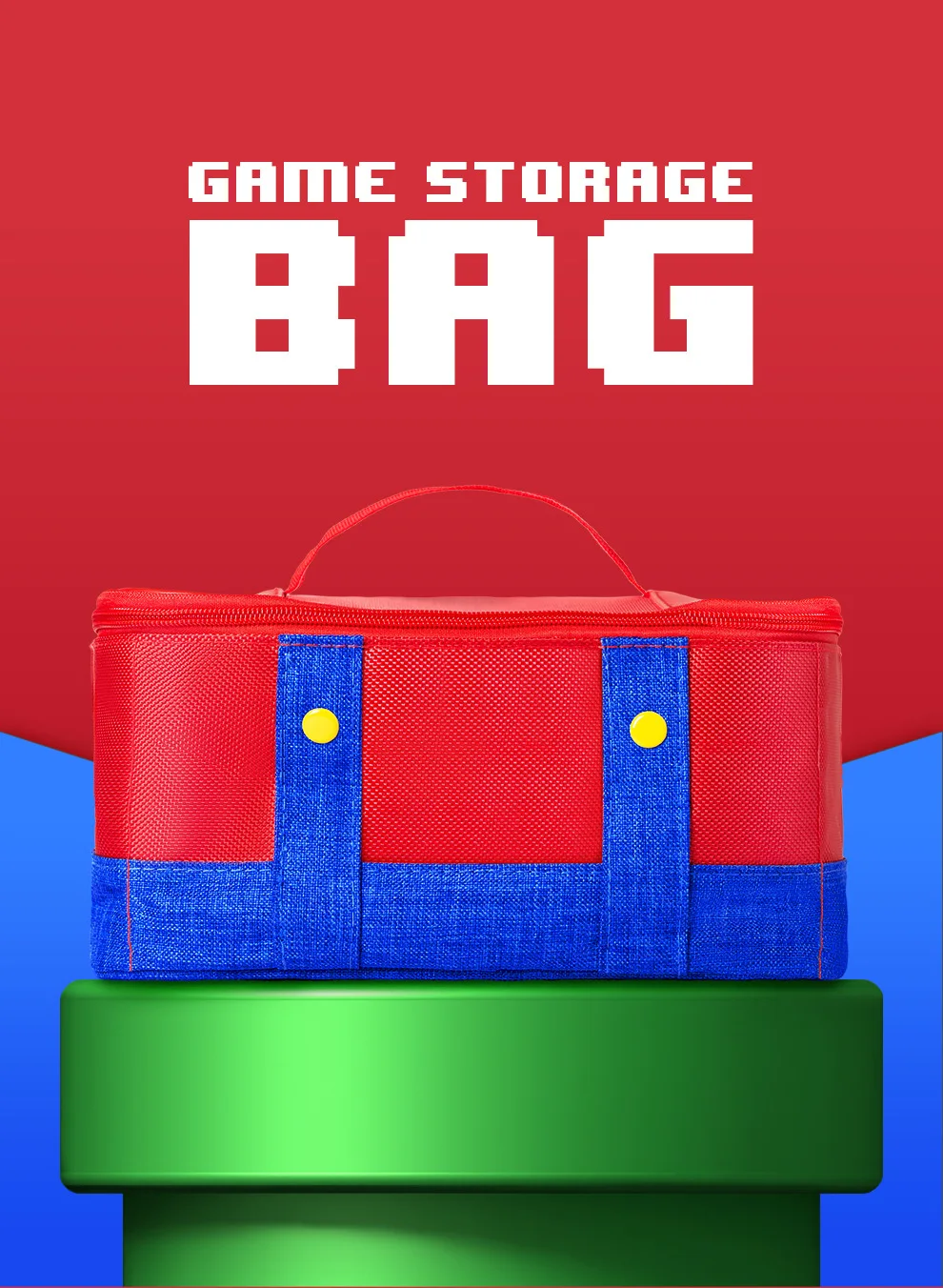 Switch Oled Storage Case Switch 2 Limited Theme Mario Custom Oxford Case details