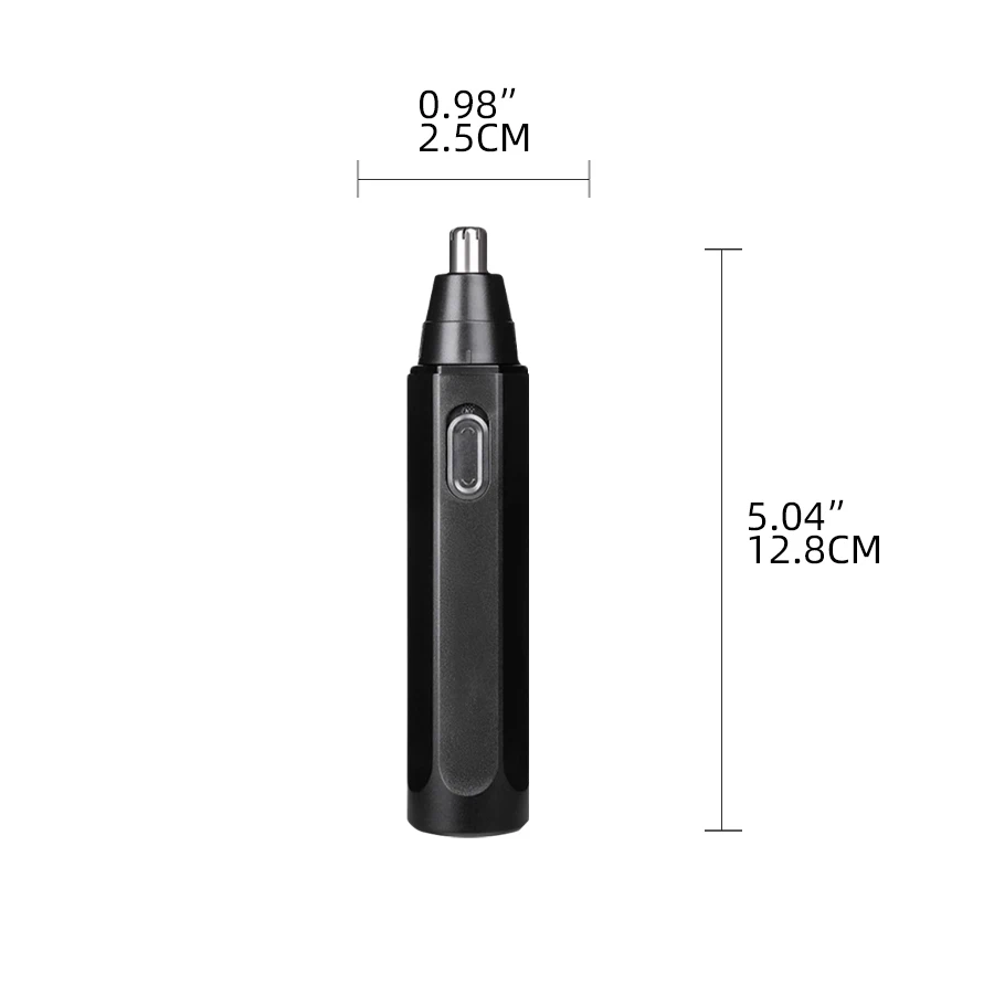 Portable Durable Plastic Rechargeable Set Push Shear for Home Salon Car RV Use Made Electric Nose Hair Trimmer manufacture