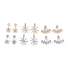 Hoop Stud Fashion Jewelry Statement Hoop Earrings For Women 2012 Wedding Party Star Zircon Stud Earrings