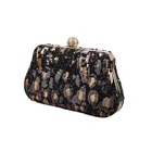 2021 Embroidered Sequined Leopard Print Dinner Luxury Unique Woman Fashion Bags Handbags