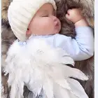 Wings New Silver Edge Water Drill With Angel Wings Baby Hair Accessories
