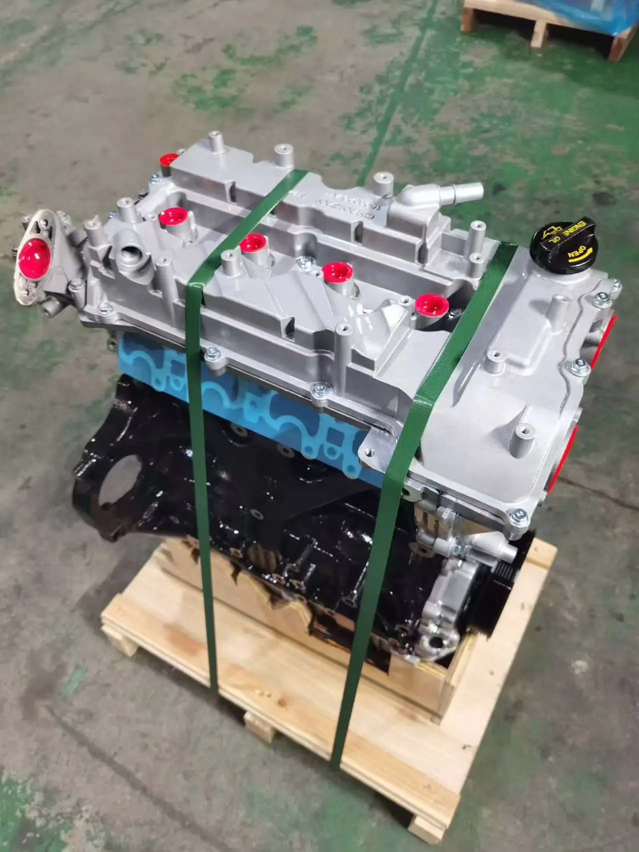 remanufactured high quality 23l jl486zq4 petrol engine assembly for great wall c20r 155hp 180nm torque-0