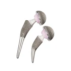 Chinese High Quality Titanium Hip Prosthesis Cementless Femoral Stem Revision Tapered Fluted Stem