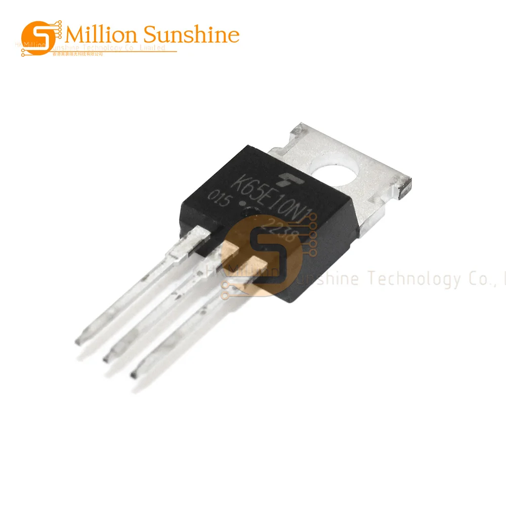 product k65e10n1 to 220 n channel mosfet high voltage fast switching low on resistance for power supplies and motor drives-0