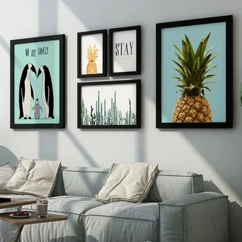 12\" Plastic Photo Frame with Clear Glass Front Ink Black Gallery Wall Decor for Hanging or Tabletop Display