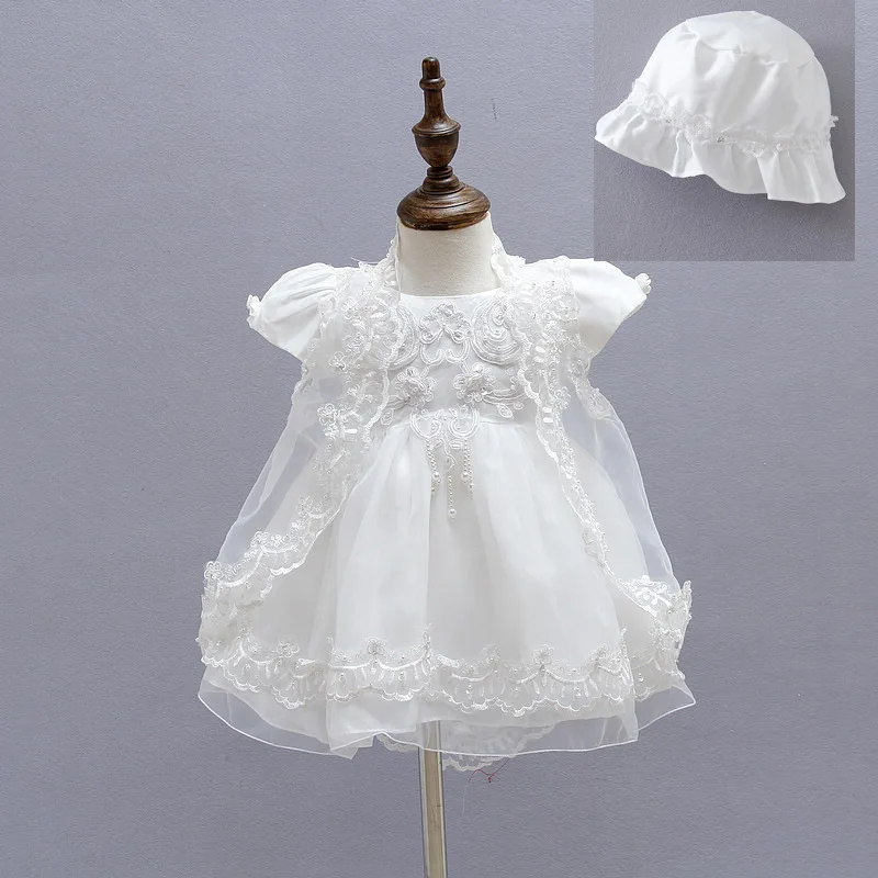 6 month white dress