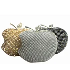 Bags Wedding Latest Style Luxury European And American Apple Crystal Diamond Clutch Bags Evening Bags For Party Wedding