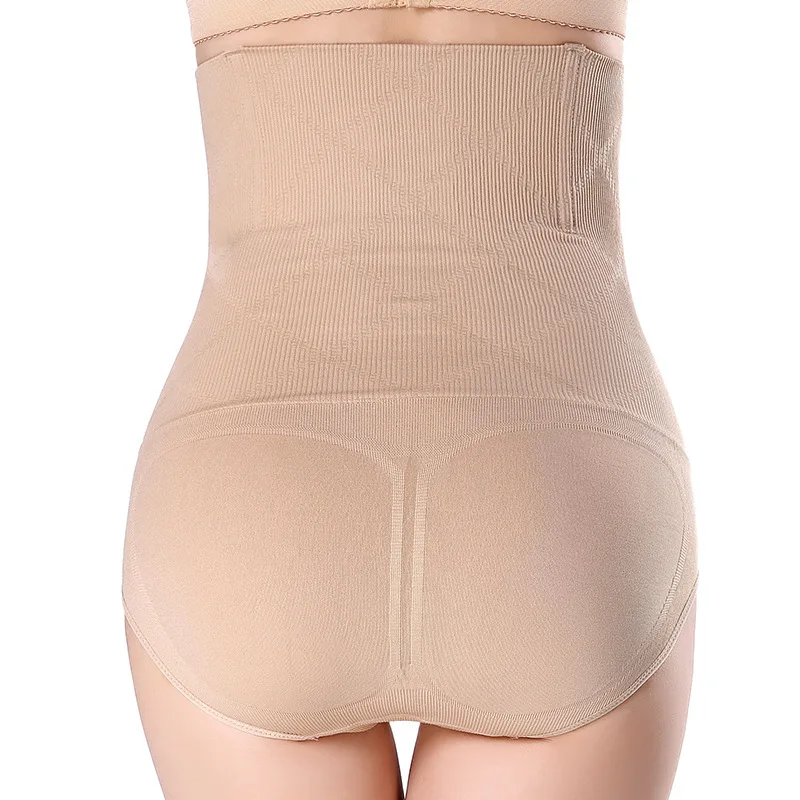 high waist plus size seamless women tummy control girdle slimming shapewear high waist panties shaper