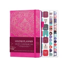 Spiral Free Sample Custom High Quality New Design A4 A5 Thick Wire-O Spiral Planner Notebook Printing