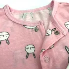 Baby Cartoon Rabbit Print Cotton Infant Baby Jumpsuit Kids Onesie Infant Romper Infant Baby Sleepwear