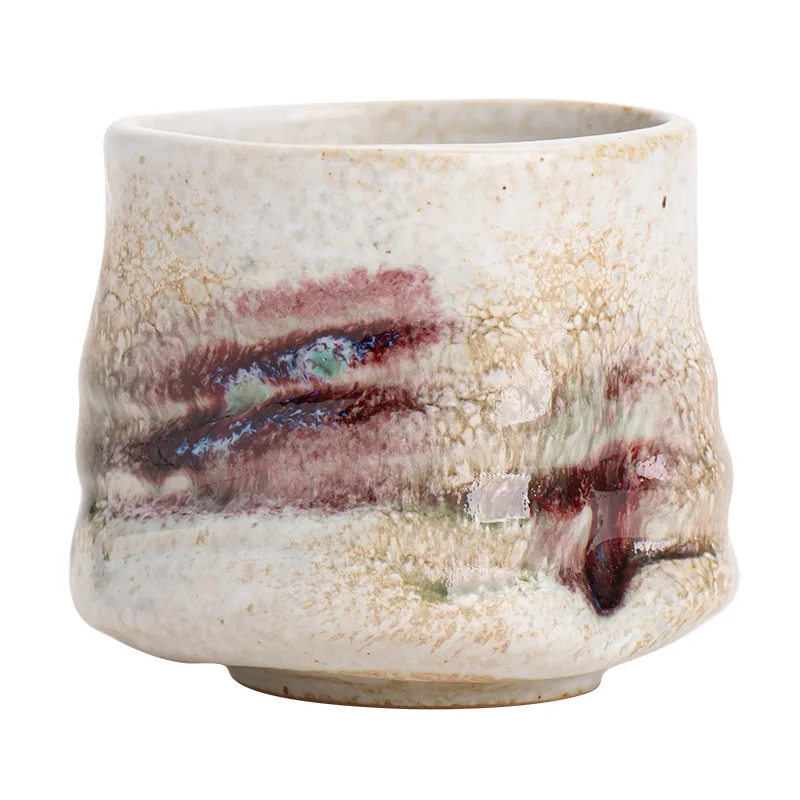 Ceramic Coffee Cup Kiln Change Pottery Mug Porcelain Tea Cup Drinking Water Ceramic Mug Ceramic Cup