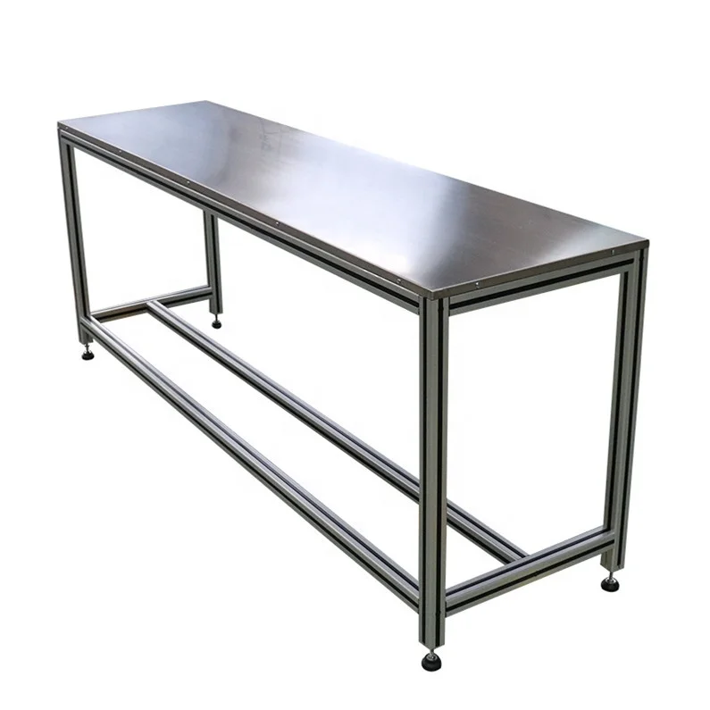 aluminum work table