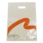 Plastic Beautiful Custom Biodegradable Handle Plastic Bag Die Cut Bag Shopping Bag