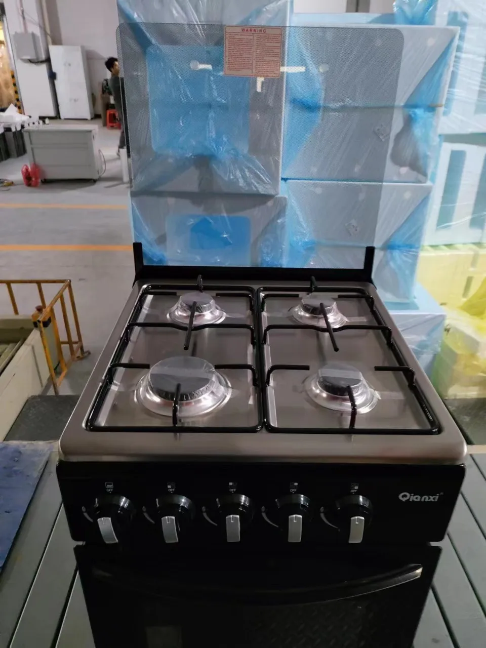 Combustible Gas Electric Oven Connected Upright Multifunctional