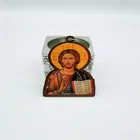 Good Wood Wood Good Quality Promotional Fashion Religious Photo Keychain Hot Selling Wood Portrait Keychain