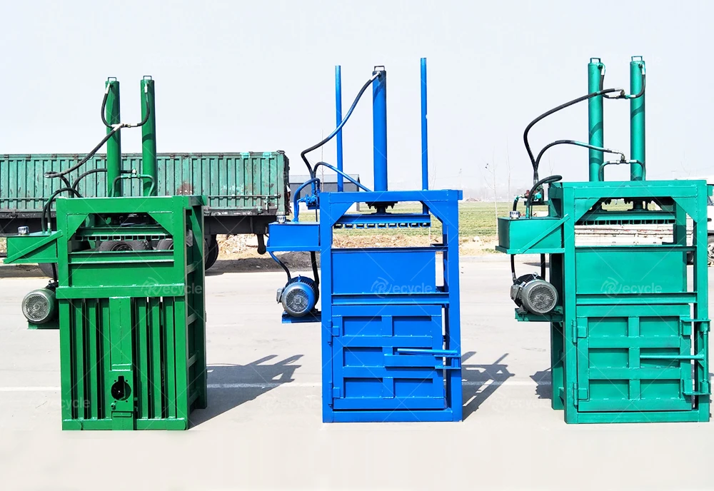 Vertical Hydraulic Cardboard Box Baling Press Hydraulic Carton Compress