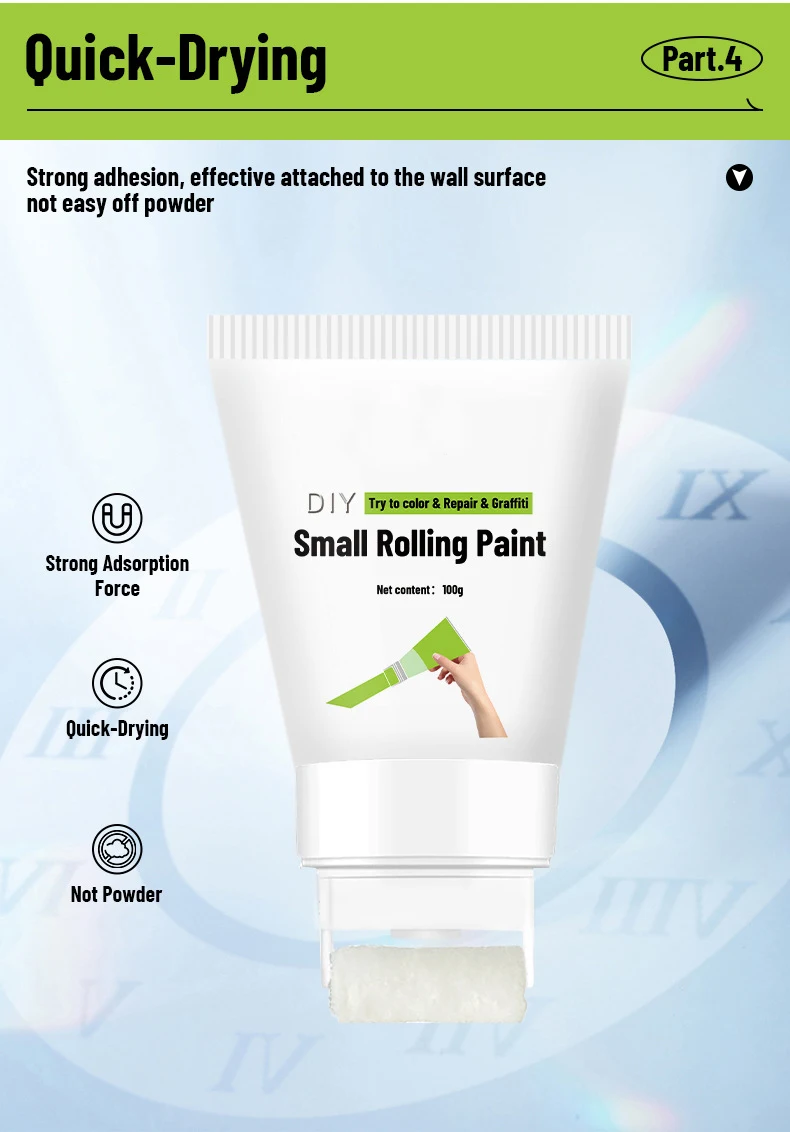 Small Rolling Paint Wall  Mending Agent