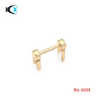 For Bag Fittings Accessories For Bags Hot Sale Instock Popular Metal Square Bridge For Bag Fittings Bag Accessories