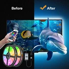 Smd Colour Changing Smd 5050 TV PC Back Mood Lighting Remote Controlled USB 5V Led Backlight Strip For TV