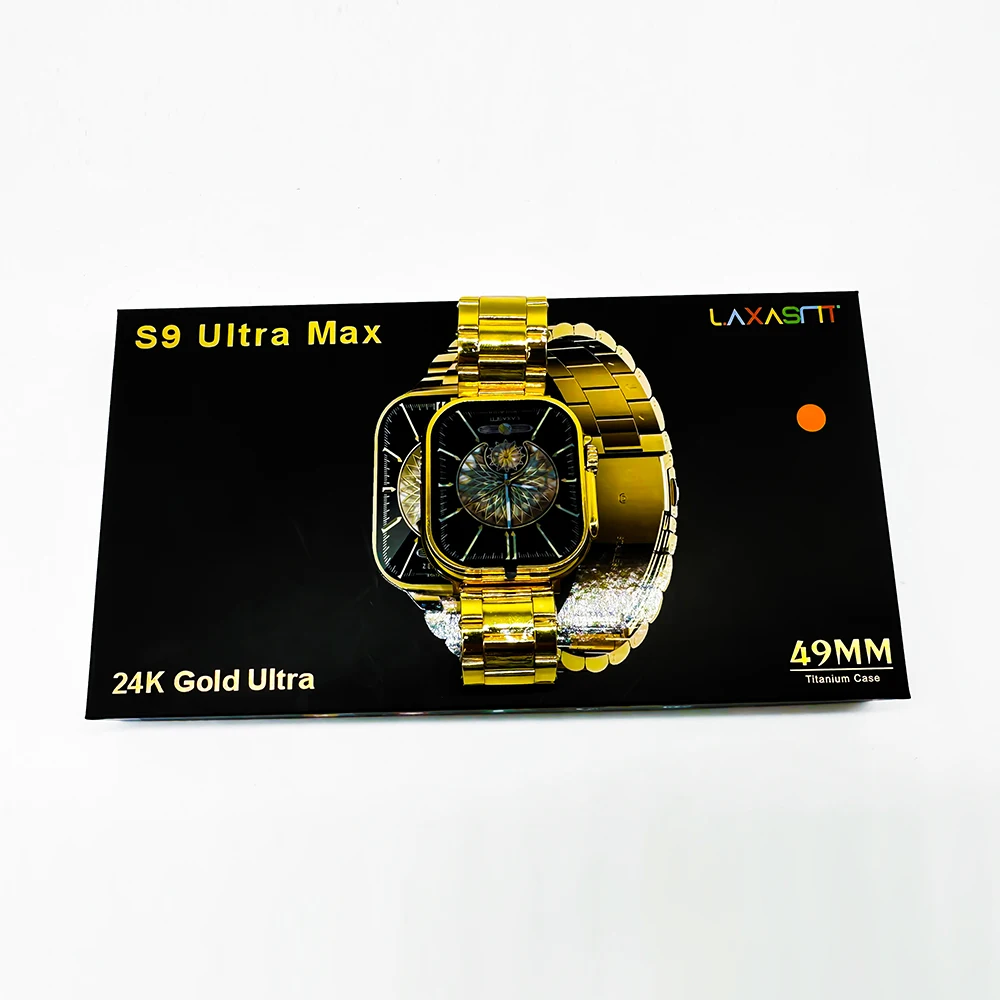 Smart Watch 2024 S9 Ultra Max All Touch Screen Heart Rate Monitor