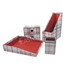 School Set Printing Paper Cardboard School Office Stationery Set Eco Friendly Cardboard Gift Set