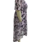 Summer Clothes Fashion Factory Sale Floral Printed Chiffon Summer Women Clothes Casual Fashion Ladies Dress