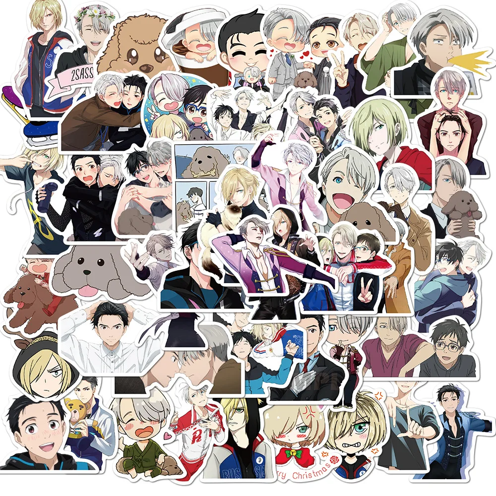 50pcs Yuri On Ice New Anime Sticker For 
