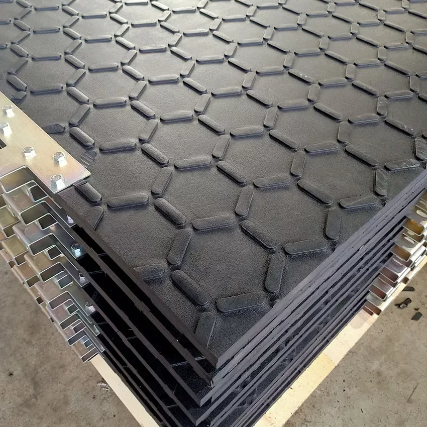 Mm Thick Heavy Equipment Hdpe Temporary Road Mat X Hdpe Ground