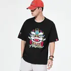 T Shirt 2021 Summer Men Casual T-shirt Mens Streetwear Embroider T-shirt Oversized T Shirt Mens