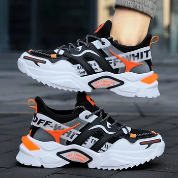 Low Moq Casual Running Shoes Fashion Custom Breathable Mesh Waterproof Sneakers Sports Shoes For Men