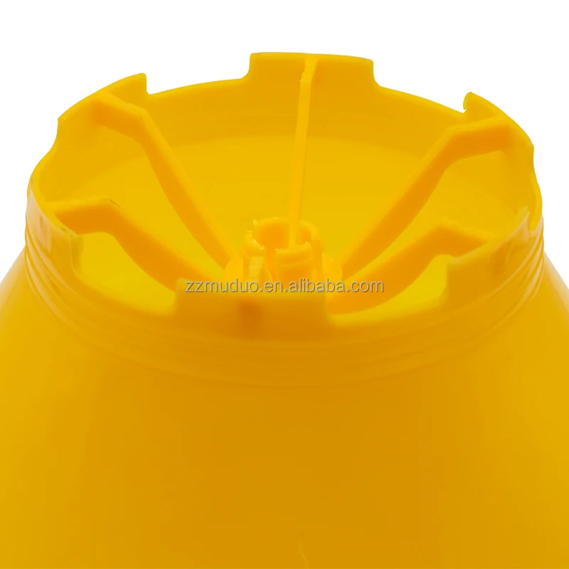 Comedero automático de plástico para pollos de engorde, codornices y aves, tipo bandeja Turbo
