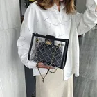 Bag Clutch Purse Bags Women Handbags Fashion Women Shoulder Bag Clear Jelly Clutch Purse Transparent Handbag