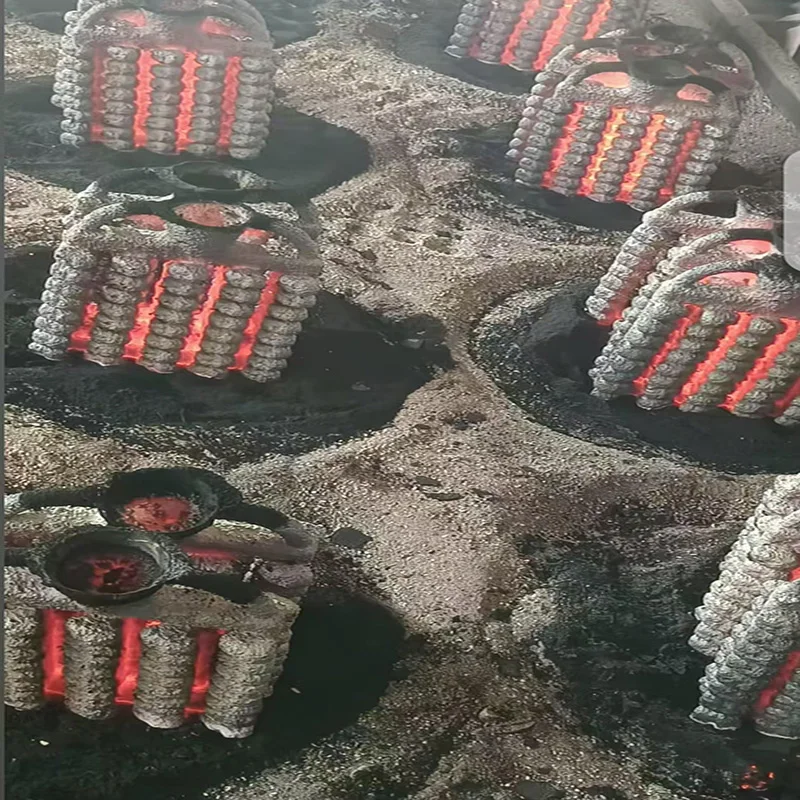 New 2.25 Inch Outlet Exhaust Manifolds with Natural Cast Finish manufacture